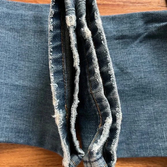 VTG Levi’s 502 buttonfly deadstock 100% cotton jeans Women 24x32 XS, NWOT USA! - Picture 9 of 14